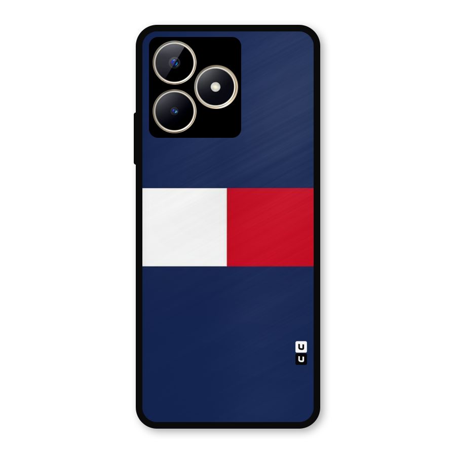 Bold Colours Metal Back Case for Realme C53