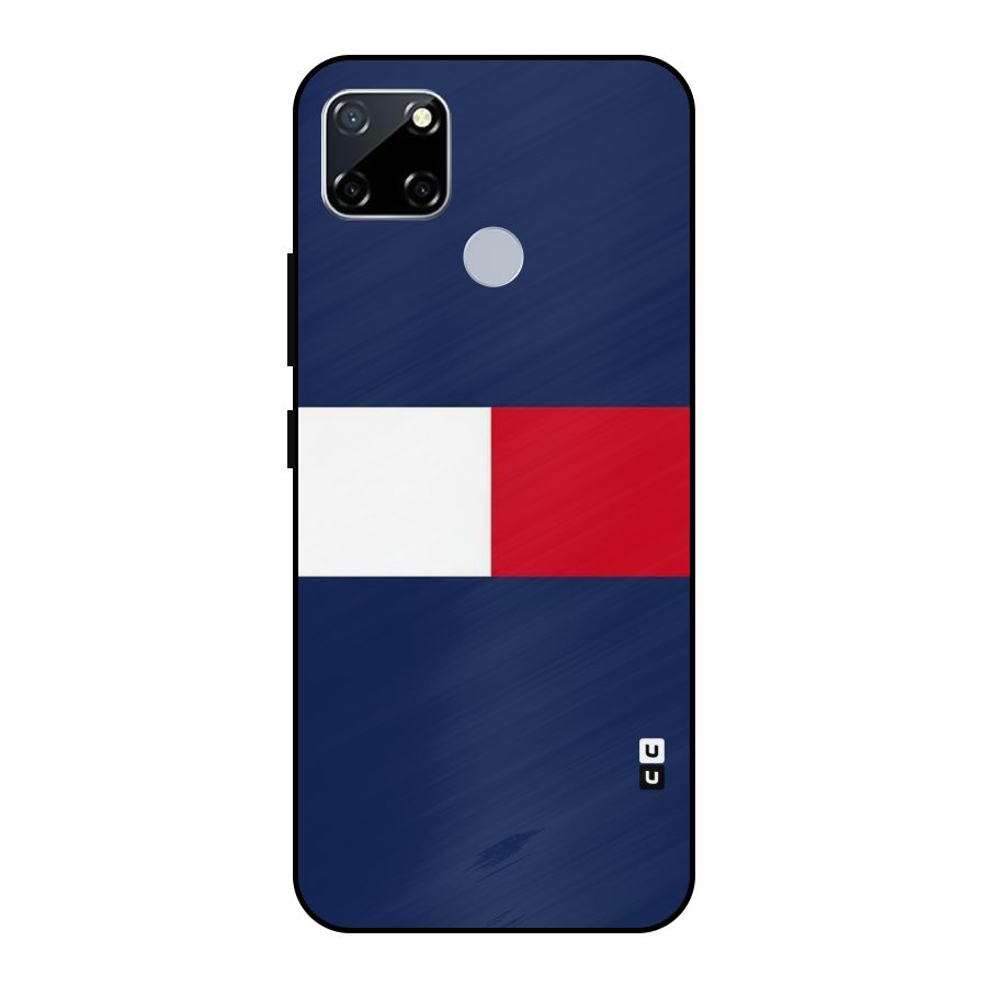 Bold Colours Metal Back Case for Realme Narzo 20