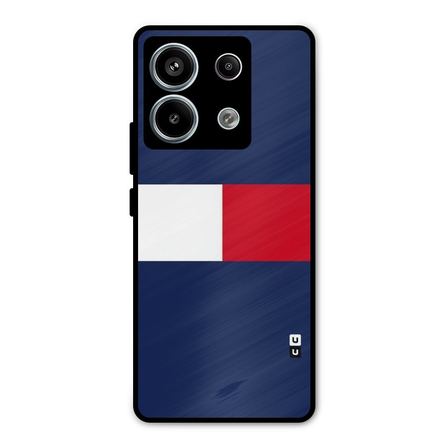 Bold Colours Metal Back Case for Redmi Note 13 Pro 5G