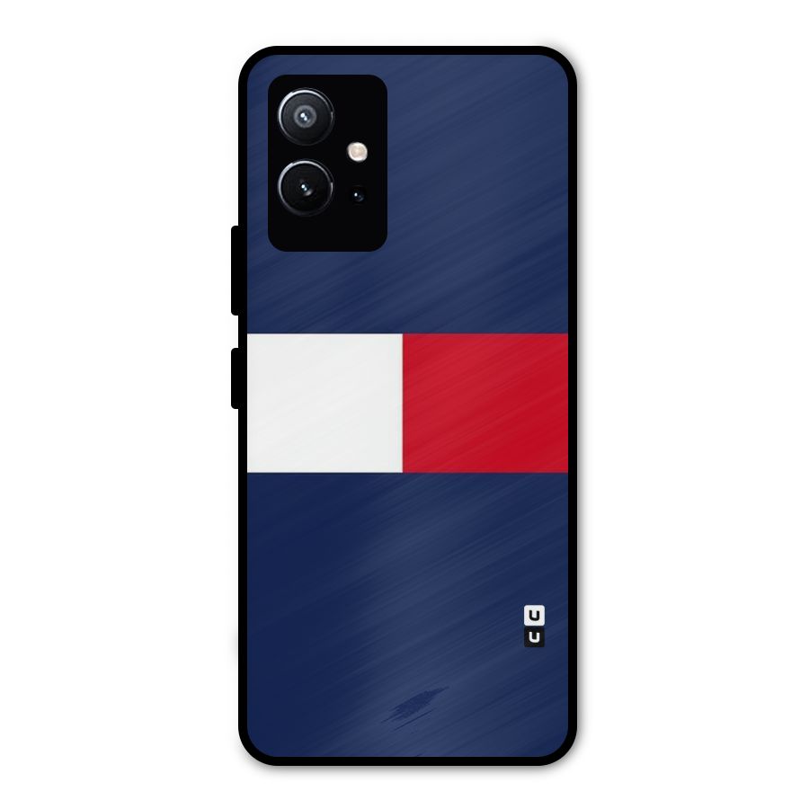 Bold Colours Metal Back Case for Vivo T1 5G