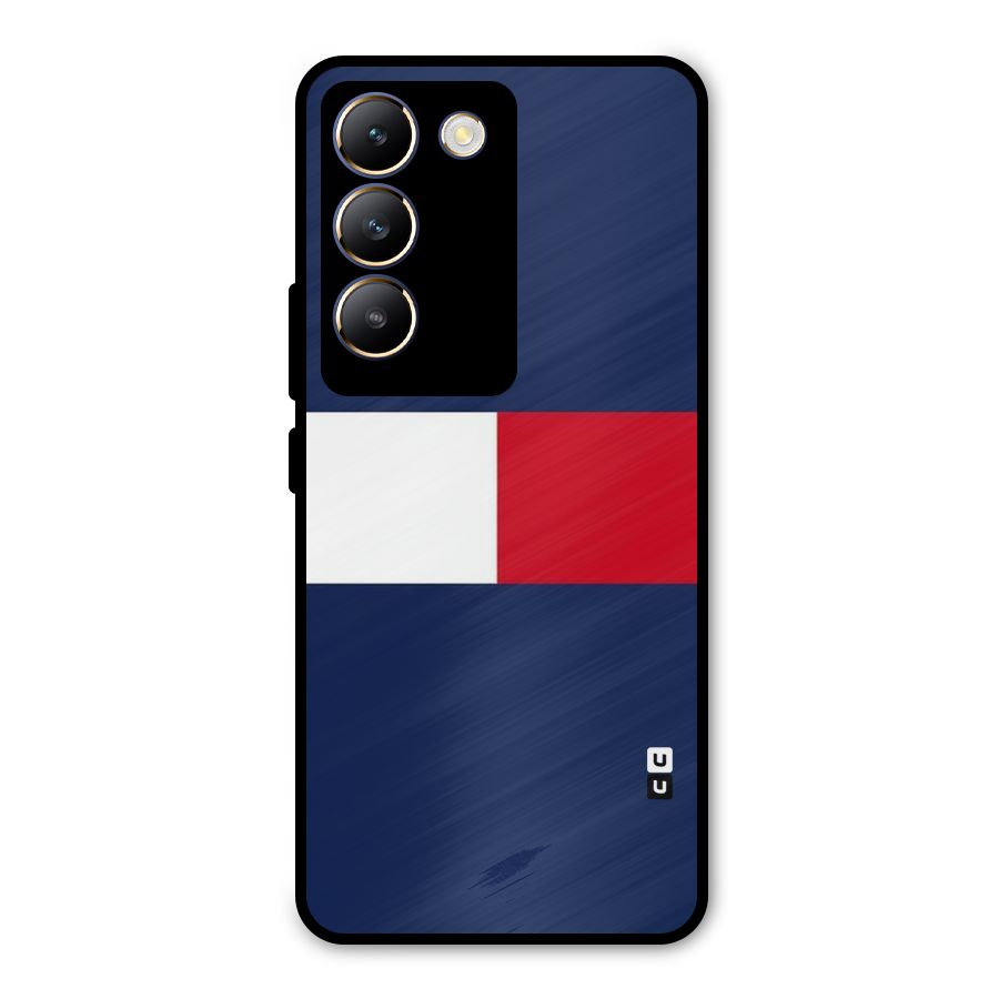 Bold Colours Metal Back Case for Vivo T3 5G