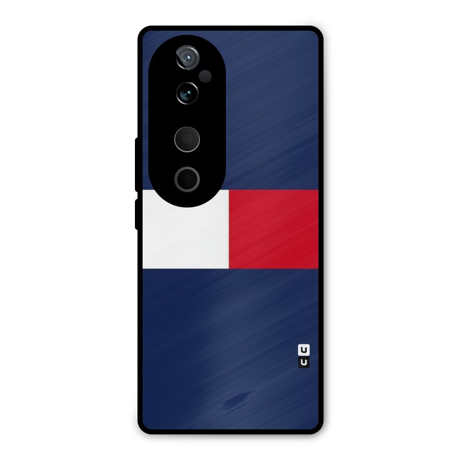 Bold Colours Metal Back Case for Vivo T3 Ultra