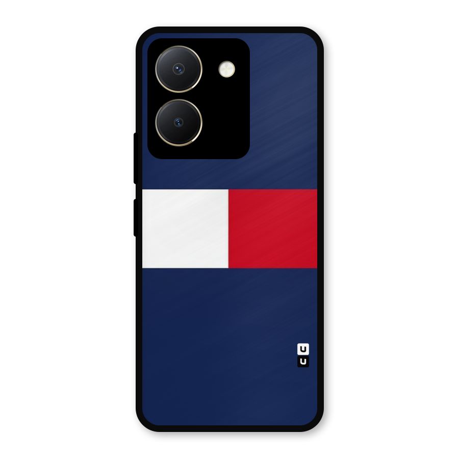 Bold Colours Metal Back Case for Vivo Y36