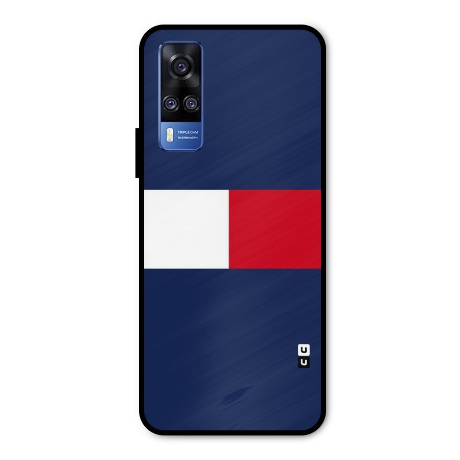 Bold Colours Metal Back Case for Vivo Y51A