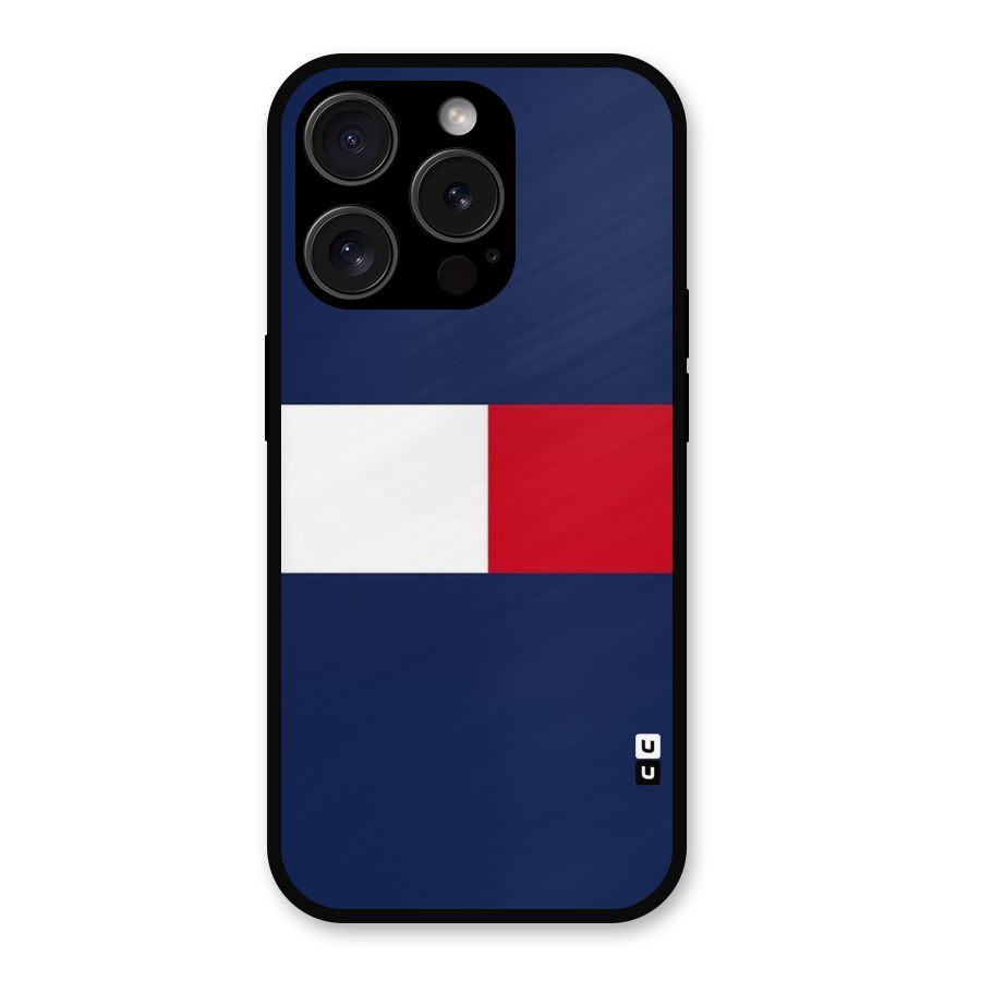Bold Colours Metal Back Case for iPhone 15 Pro