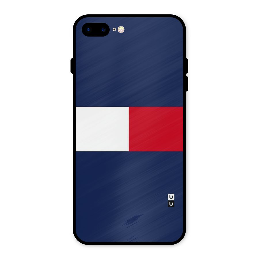 Bold Colours Metal Back Case for iPhone 8 Plus