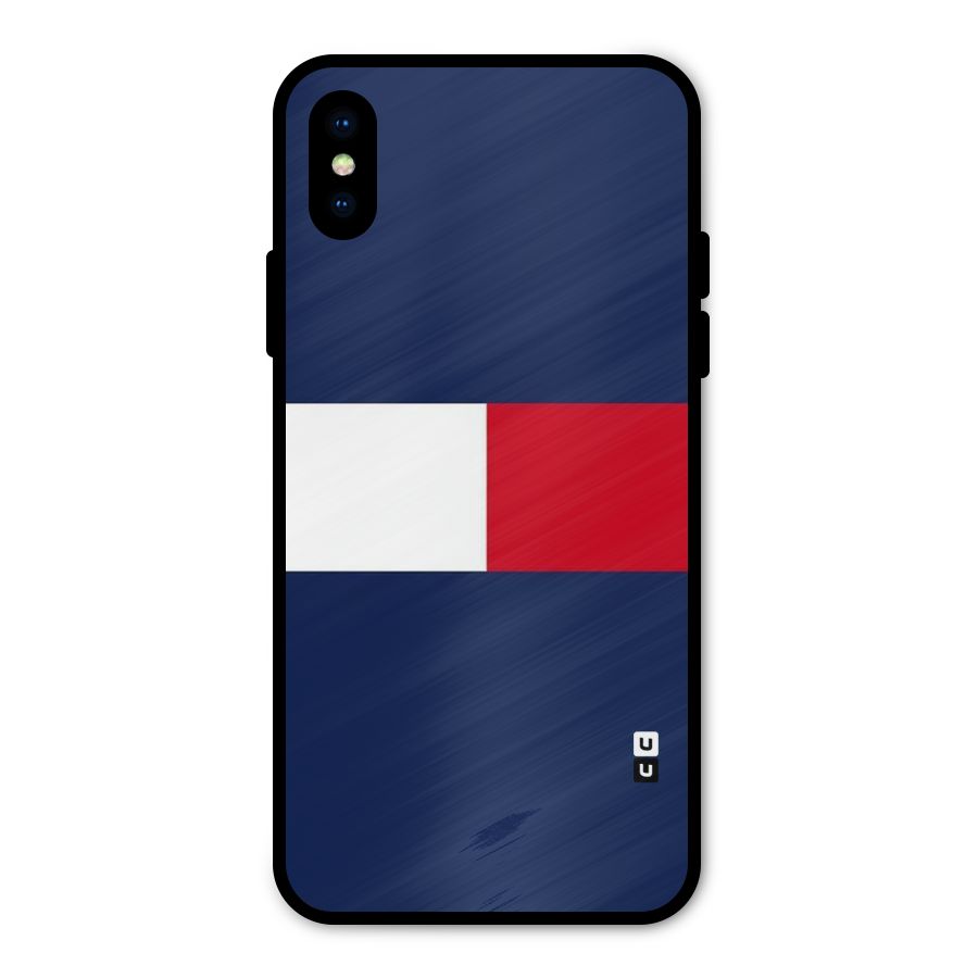 Bold Colours Metal Back Case for iPhone X