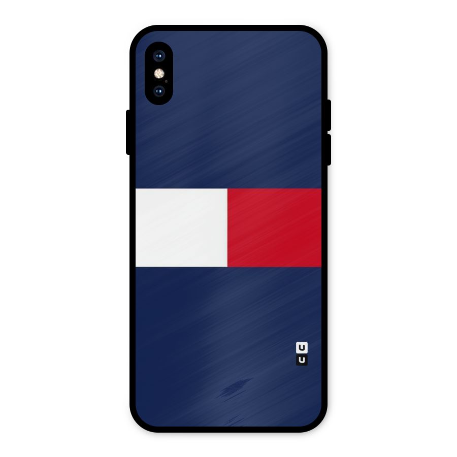 Bold Colours Metal Back Case for iPhone XS Max
