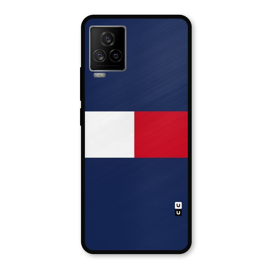 Bold Colours Metal Back Case for iQOO 7 Legend 5G