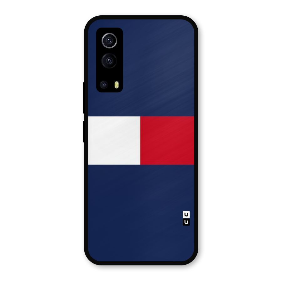 Bold Colours Metal Back Case for iQOO Z3