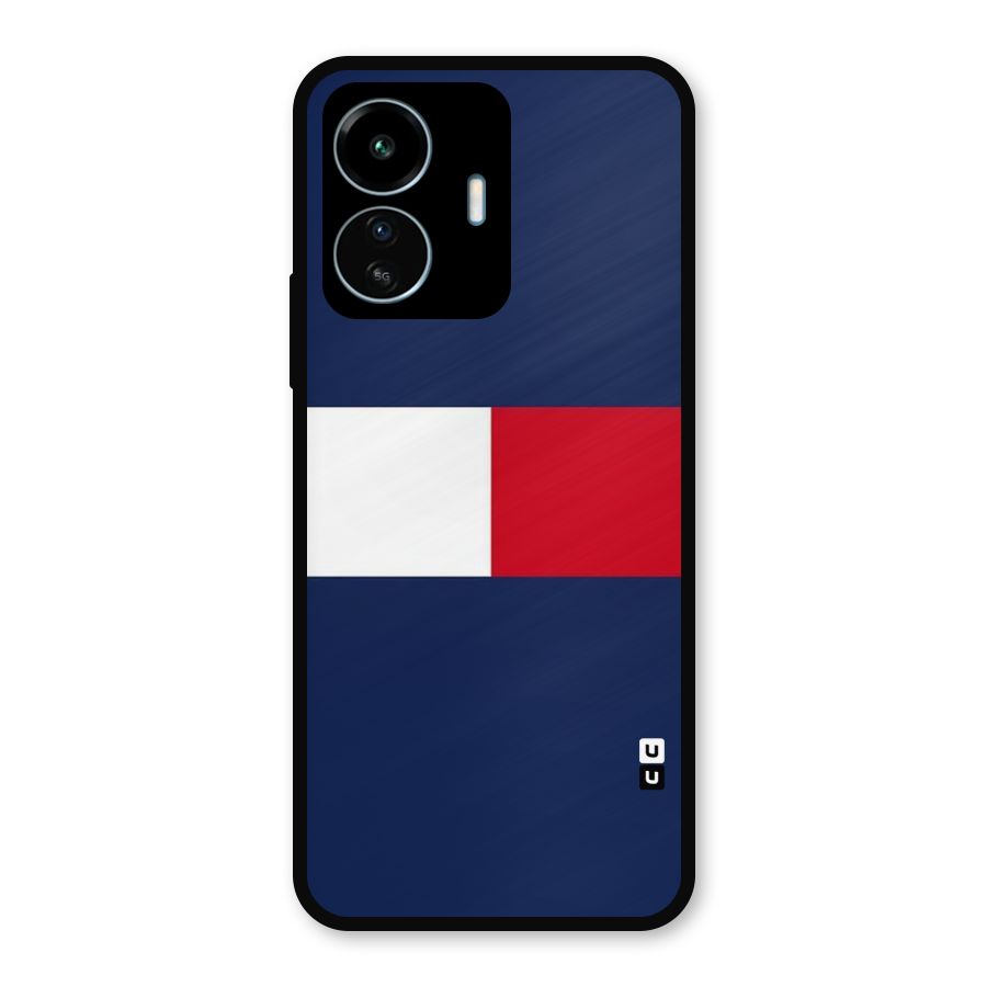 Bold Colours Metal Back Case for vivo iQOO Z6 Lite 5G