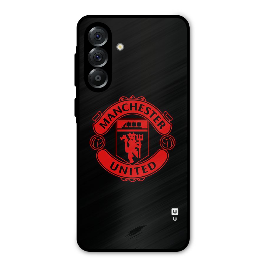 Bold Mancheter United Metal Back Case for Galaxy A36