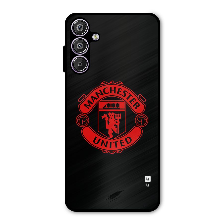 Bold Mancheter United Metal Back Case for Galaxy F15