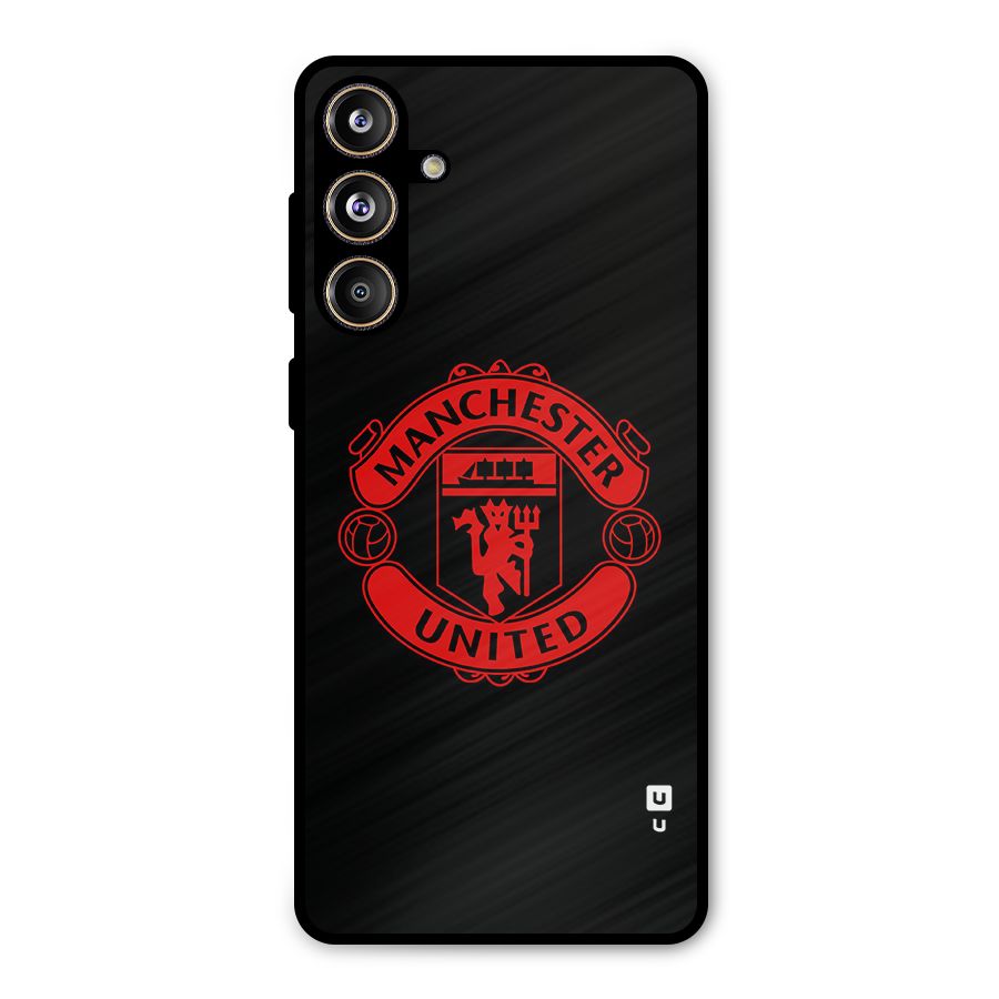 Bold Mancheter United Metal Back Case for Galaxy F55