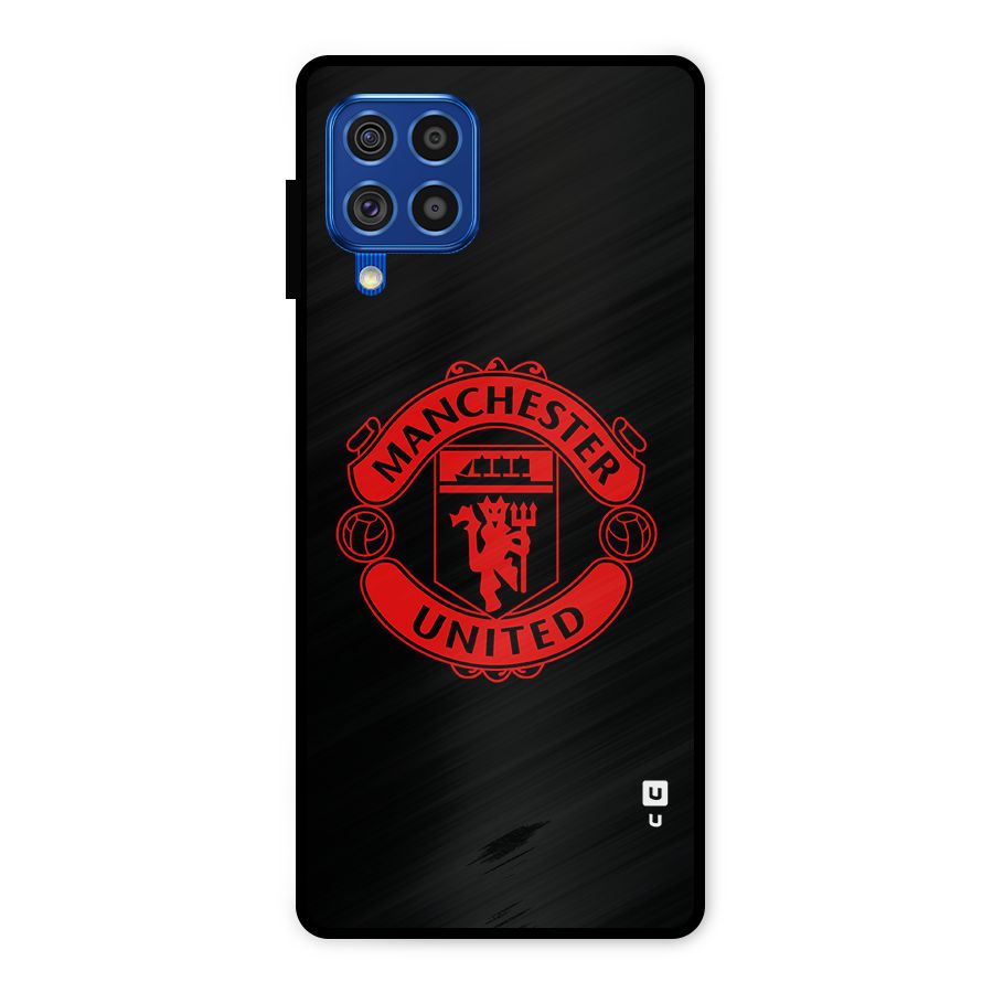 Bold Mancheter United Metal Back Case for Galaxy F62
