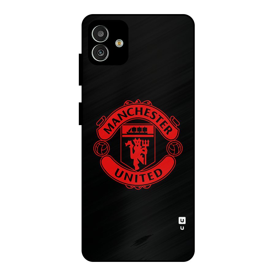 Bold Mancheter United Metal Back Case for Galaxy M13 5G