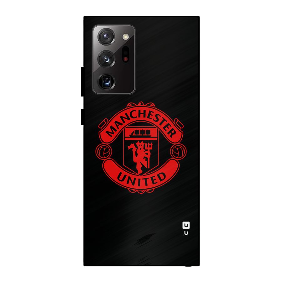 Bold Mancheter United Metal Back Case for Galaxy Note 20 Ultra