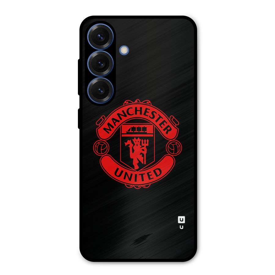 Bold Mancheter United Metal Back Case for Galaxy S25