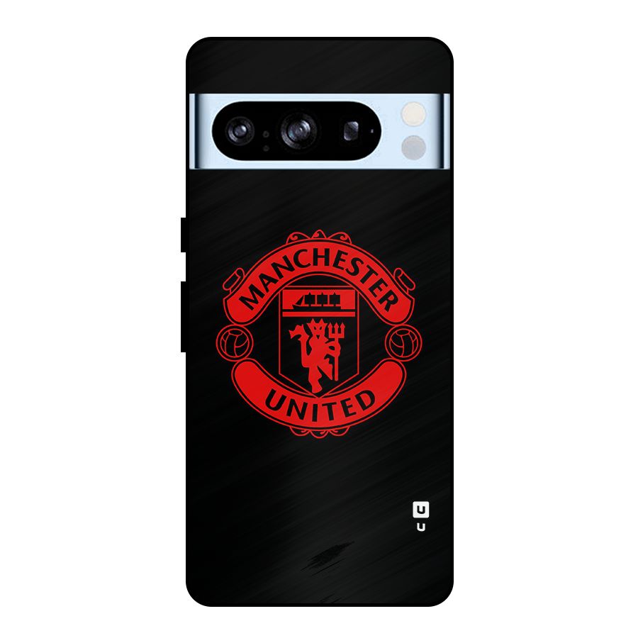 Bold Mancheter United Metal Back Case for Google Pixel 8 Pro
