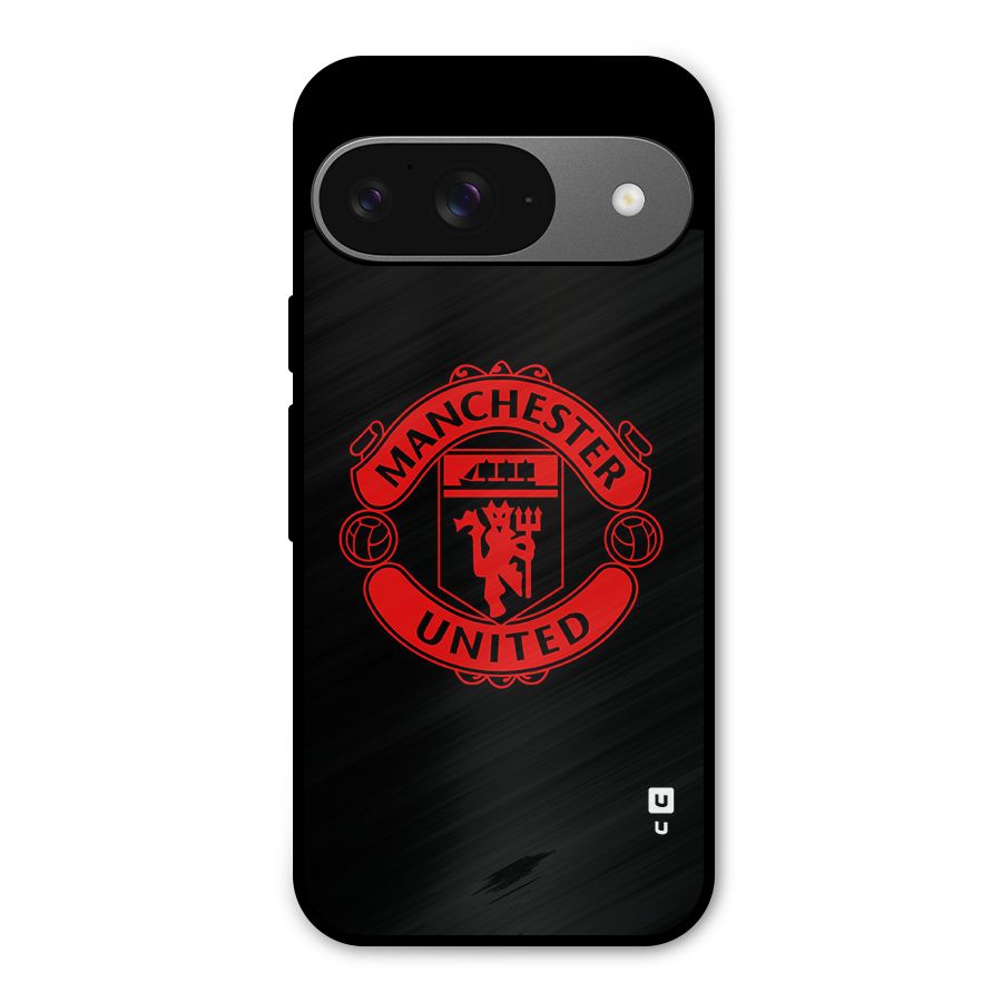 Bold Mancheter United Metal Back Case for Google Pixel 9