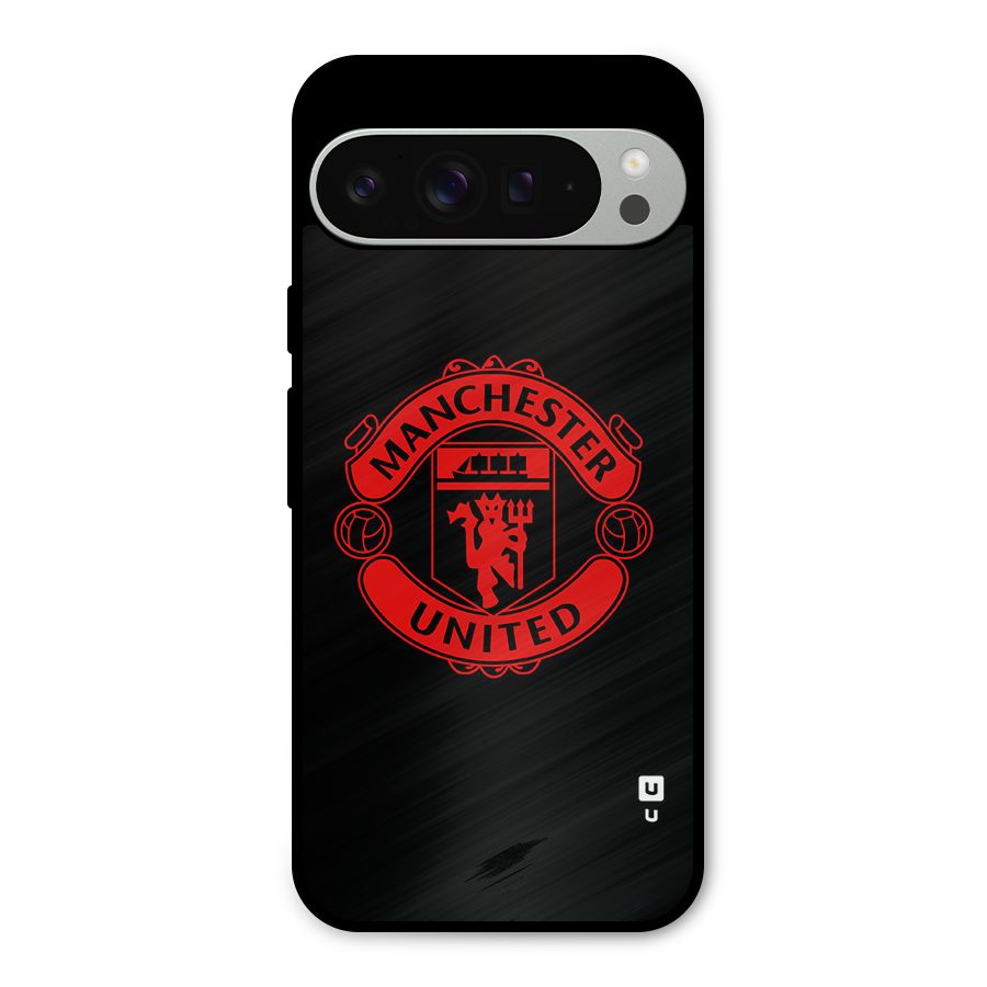 Bold Mancheter United Metal Back Case for Google Pixel 9 Pro XL