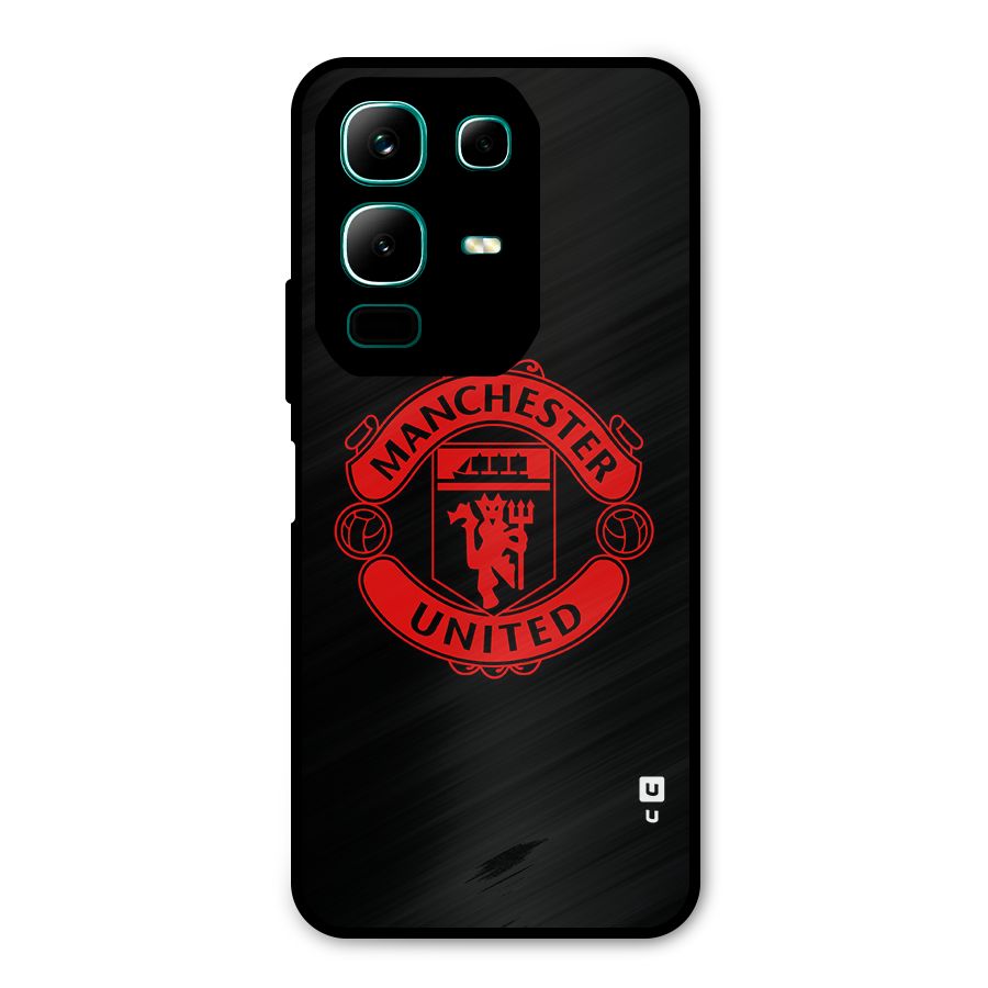 Bold Mancheter United Metal Back Case for Infinix Note 50x