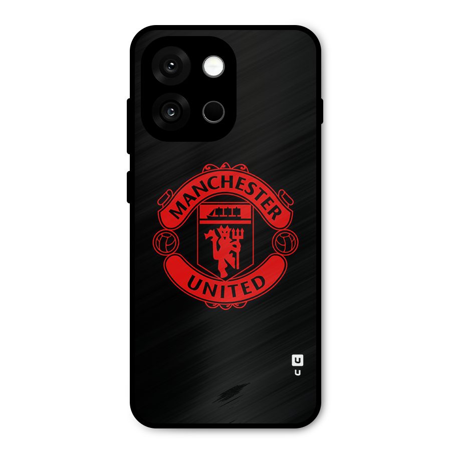 Bold Mancheter United Metal Back Case for OnePlus 13s