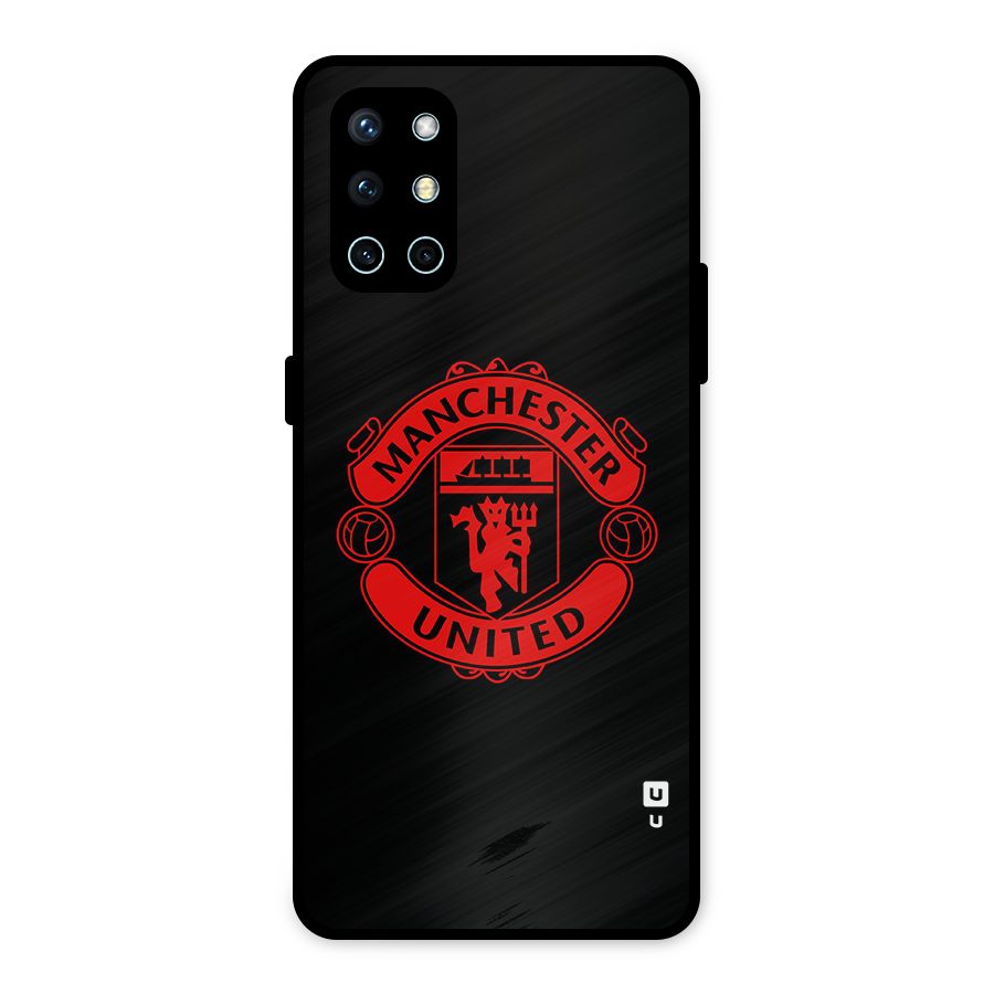 Bold Mancheter United Metal Back Case for OnePlus 9R