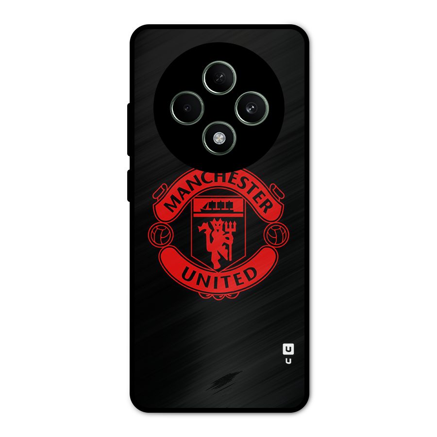 Bold Mancheter United Metal Back Case for Oppo F27