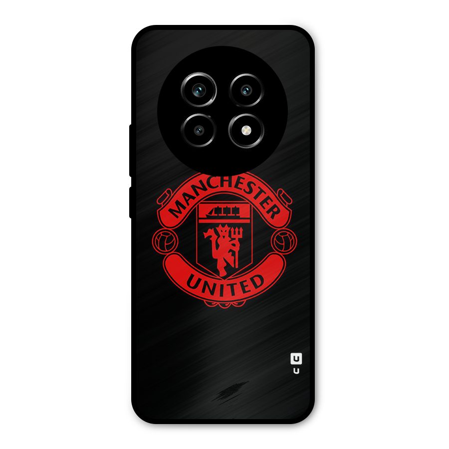 Bold Mancheter United Metal Back Case for Realme 14 Pro Lite