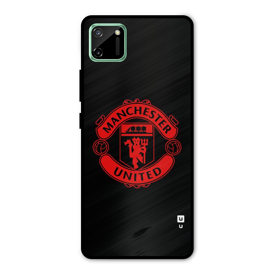 Bold Mancheter United Metal Back Case for Realme C11