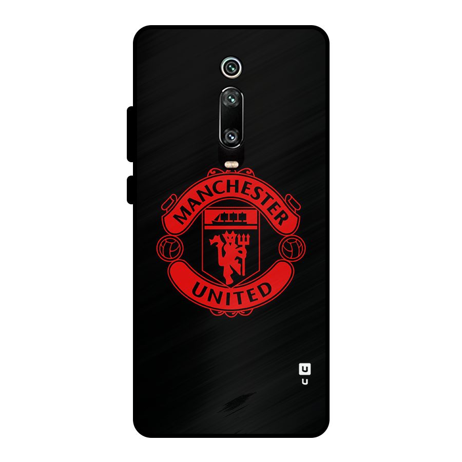 Bold Mancheter United Metal Back Case for Redmi K20