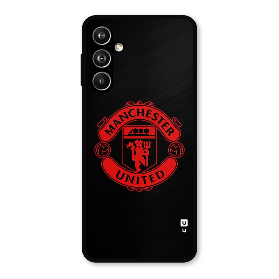 Bold Mancheter United Metal Back Case for Samsung Galaxy M54