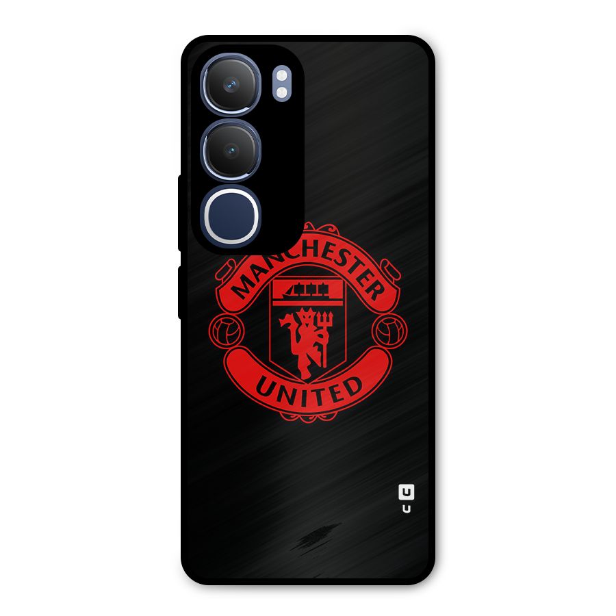 Bold Mancheter United Metal Back Case for Vivo Y29