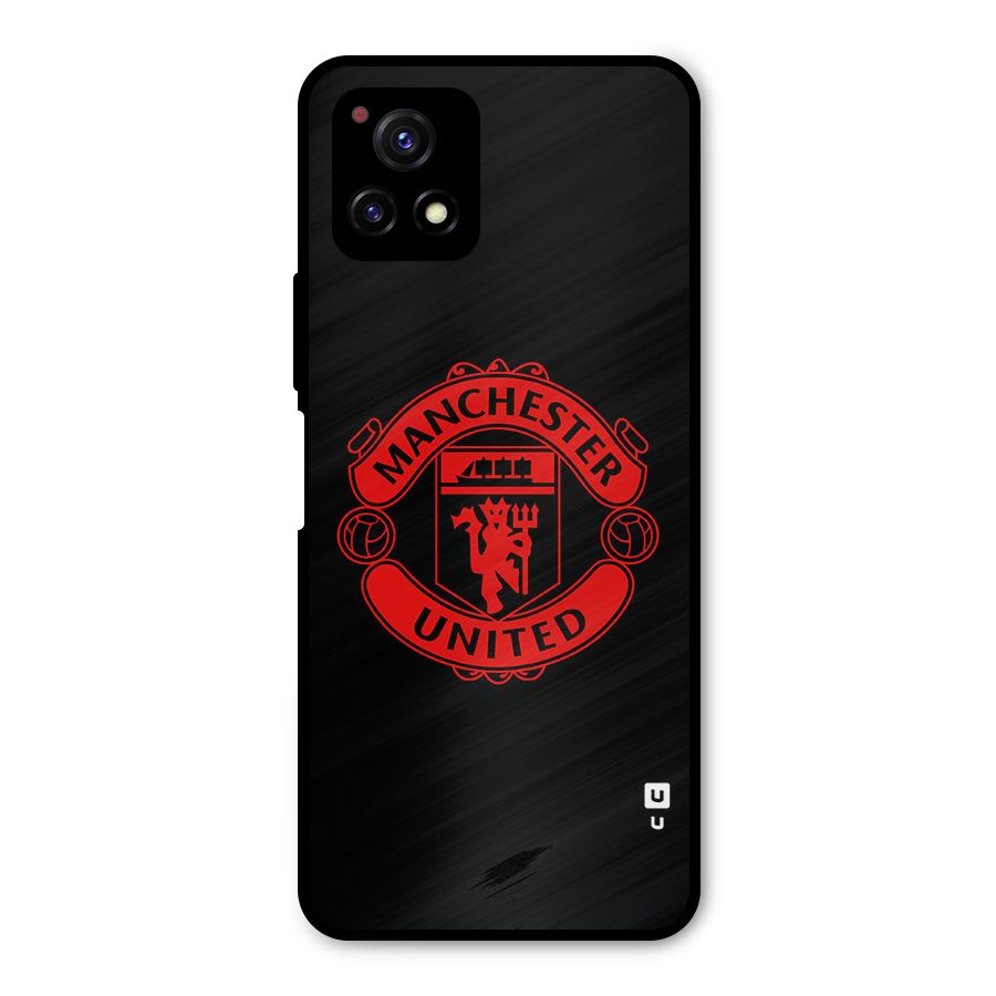 Bold Mancheter United Metal Back Case for Vivo Y72 5G