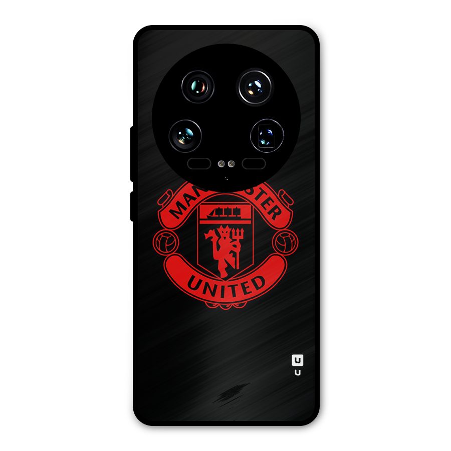 Bold Mancheter United Metal Back Case for Xiaomi 14 Ultra