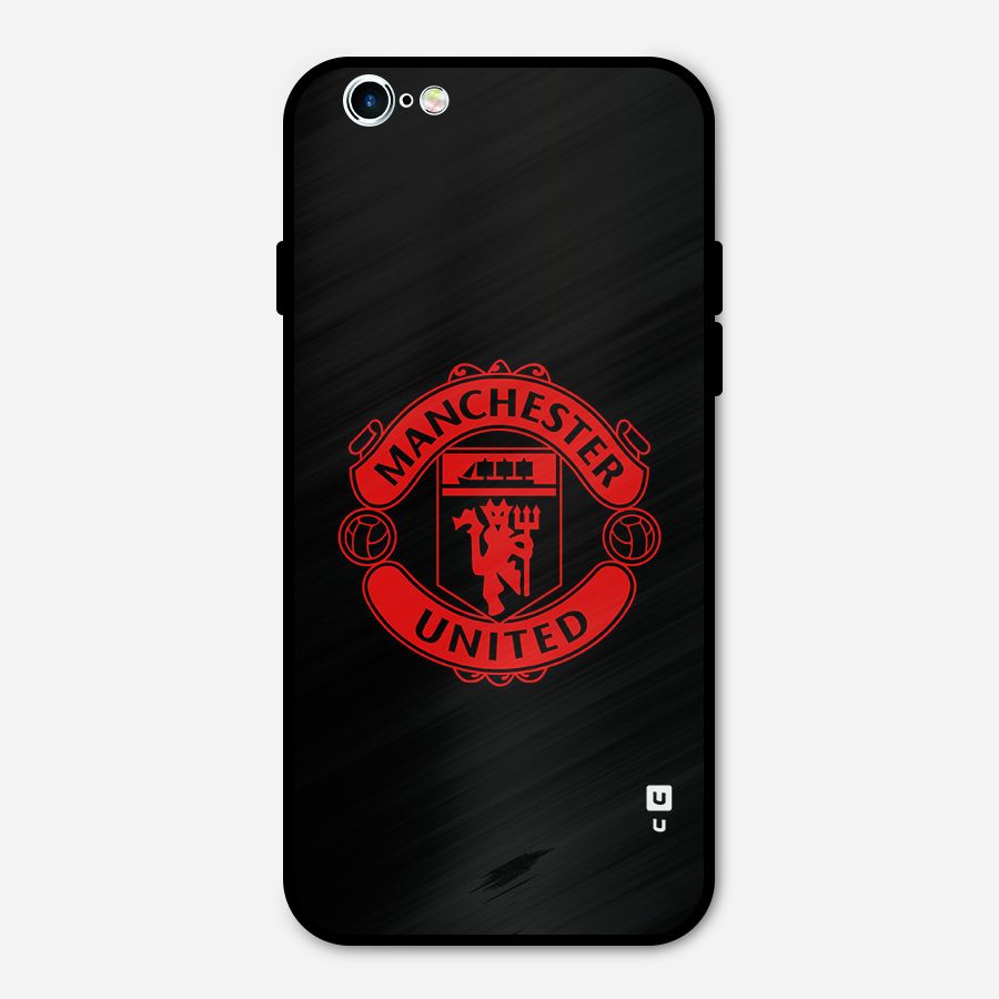 Bold Mancheter United Metal Back Case for iPhone 6 6s