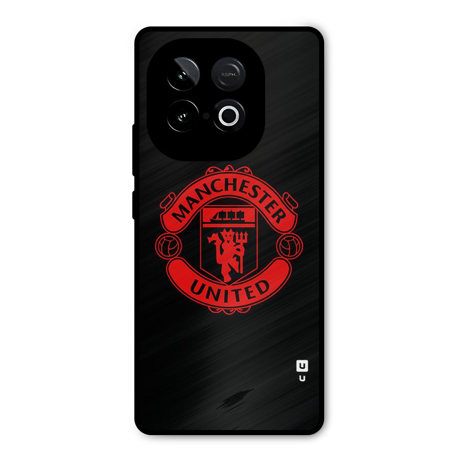 Bold Mancheter United Metal Back Case for iQOO Neo 10
