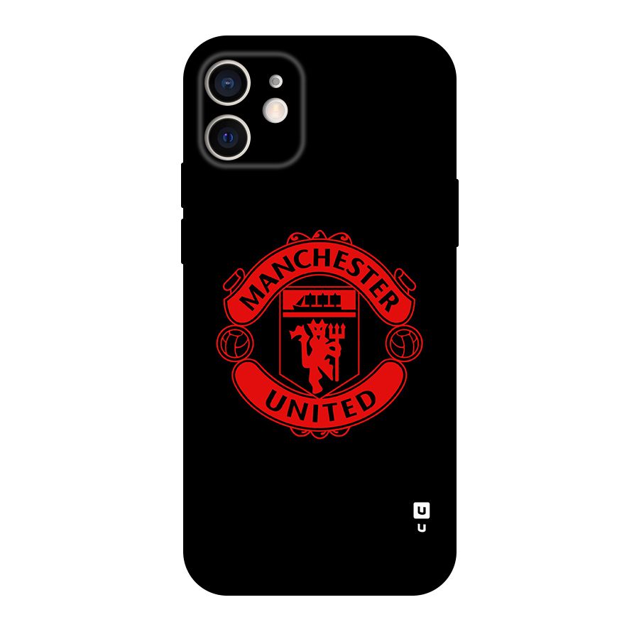 Bold Mancheter United Original Polycarbonate Back Case for iPhone 12