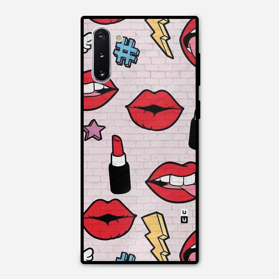 Bold Red Metal Back Case for Galaxy Note 10