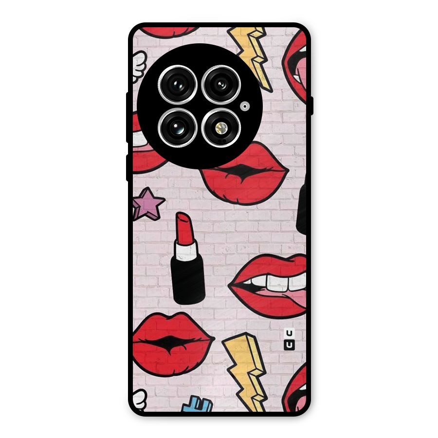 Bold Red Metal Back Case for OnePlus 13