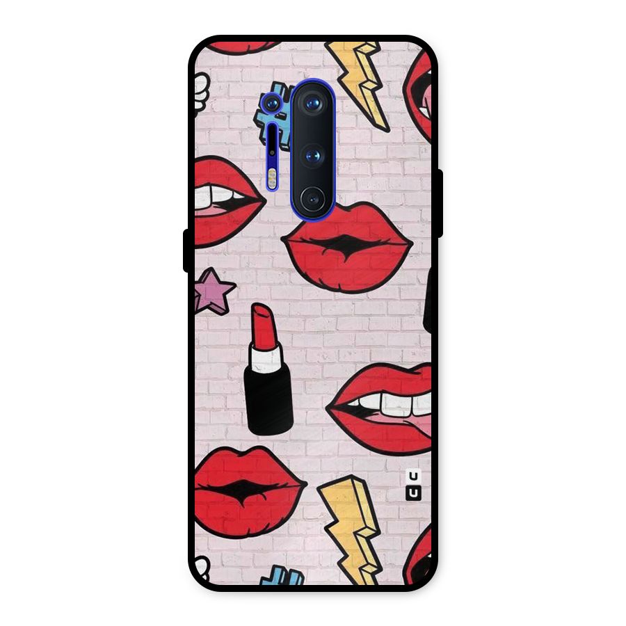 Bold Red Metal Back Case for OnePlus 8 Pro