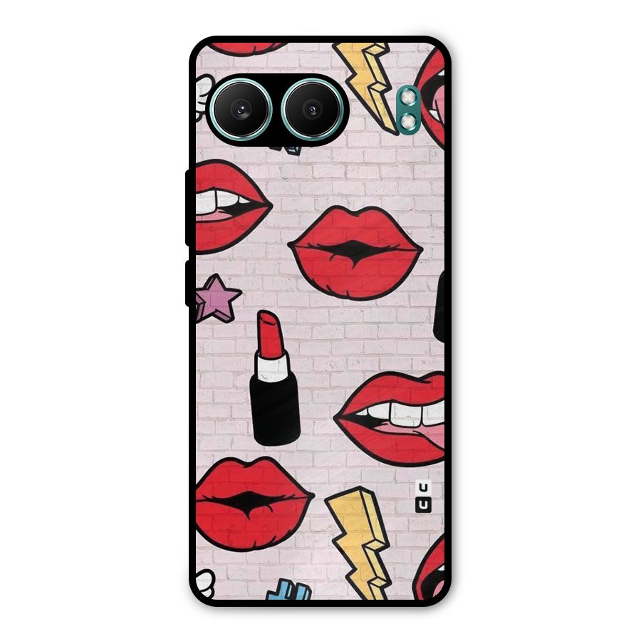 Bold Red Metal Back Case for OnePlus Nord 4