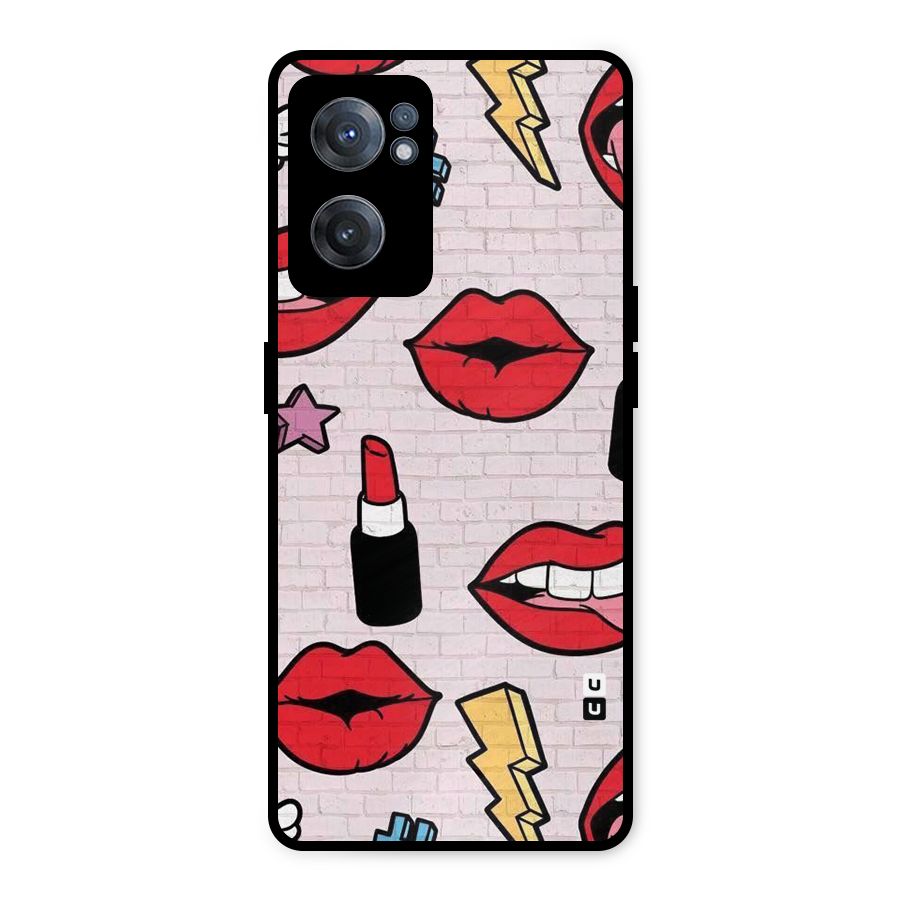 Bold Red Metal Back Case for OnePlus Nord CE 2 5G