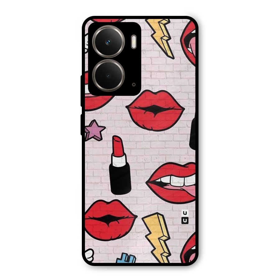 Bold Red Metal Back Case for Realme P3