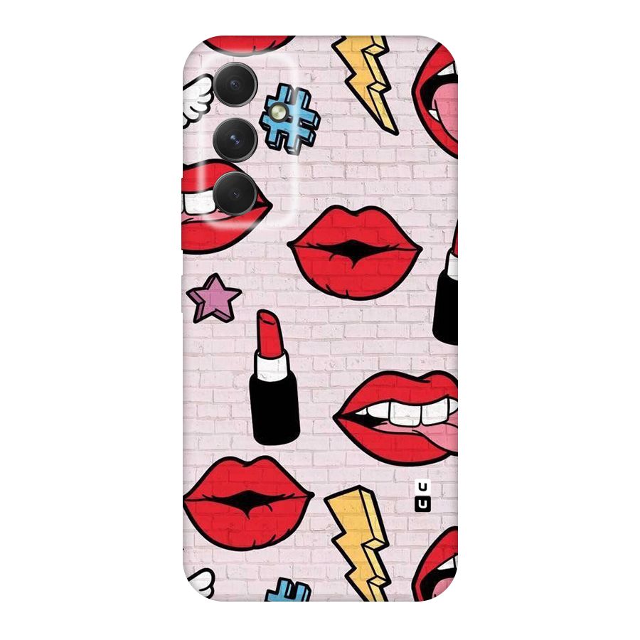 Bold Red Original Polycarbonate Back Case for Galaxy A54