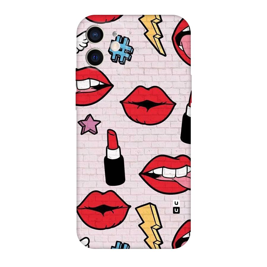 Bold Red Original Polycarbonate Back Case for iPhone 12