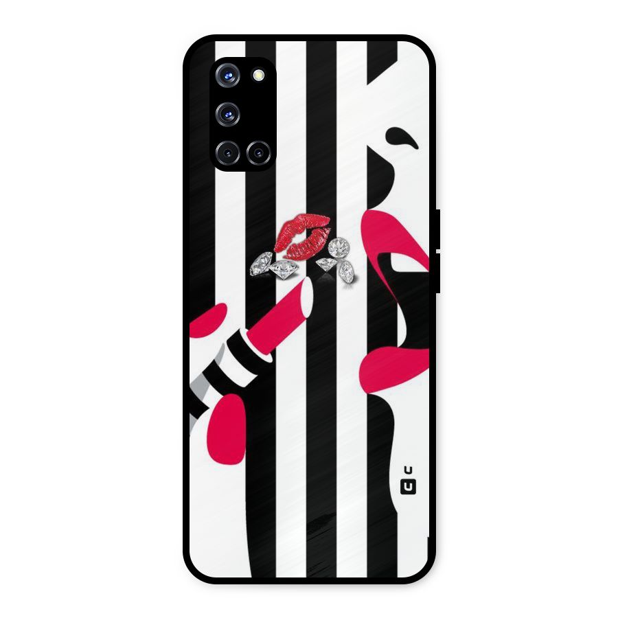 Bold Woman Metal Back Case for Oppo A52