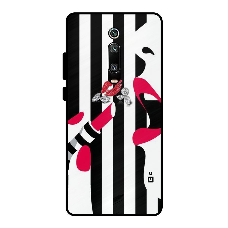 Bold Woman Metal Back Case for Redmi K20