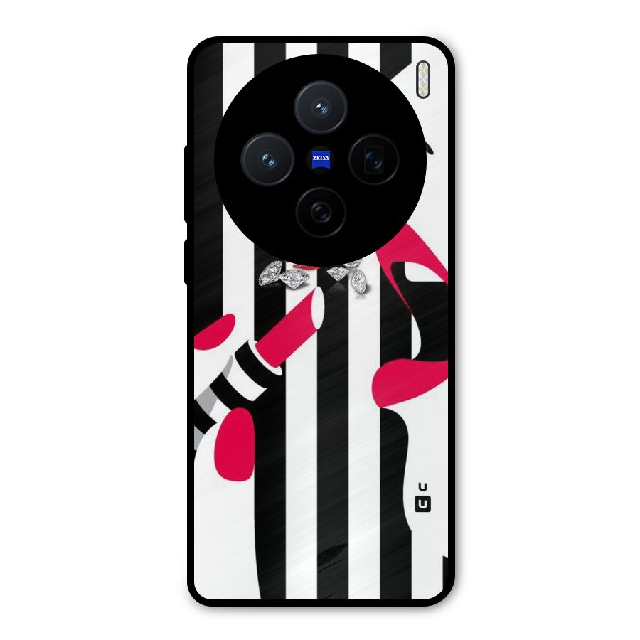 Bold Woman Metal Back Case for Vivo X200